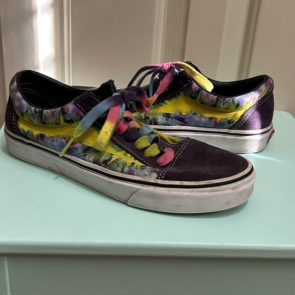 VANS Old School Tie Dyed Unisex Shoes Men’s 8.5 Women’s 10 - Picture 9 of 9